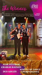 Jude Feltham and Charlie Haydon - IDO Adult Duo World Champions Choreography by Kai Scanlan Music - ‘Graze The Roof’ by ImRuscelOfficial | Tap Attack