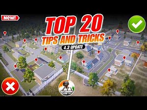 Top 20 Tips/Tricks You MUST Know About BGMI 4.3 Update😍| BGMI Update EVOLVING UNIVERSE Event GUIDE.