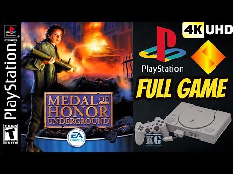 Medal of Honor: Underground | PS1 | 4K60ᶠᵖˢ UHD🔴| Longplay Walkthrough Playthrough Full Movie Game