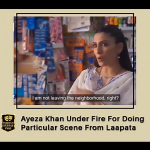 27K views · 278 reactions | Particular scene from #Humtv drama #Laapata spark controversy and feminist started bashing #AyezaKhan for doing such scene despite having power to say NO to such scripts. "According to me its getting too much these days feminist are just making issue out of everything these days" | Pakistani Dramas Page | Facebook