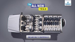 Your trusted TRAX is now available in an all-new avatar. Its all-new Mercedes derived Hi-tech engine and all-new aggregates are meant to deliver performance at its best. Add to it, an all-new modern styling, upgraded interiors and a powerful dual air-conditioning system, the new Trax Cruiser makes every ride a joy for both the driver, and the passengers. | Force Motors Ltd.
