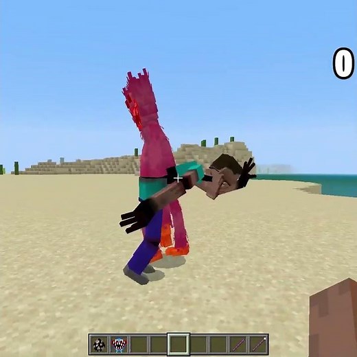 THE MIMICER vs POPPY PLAYTIME CHAPTER 4 | MINECRAFT PE BATTLE