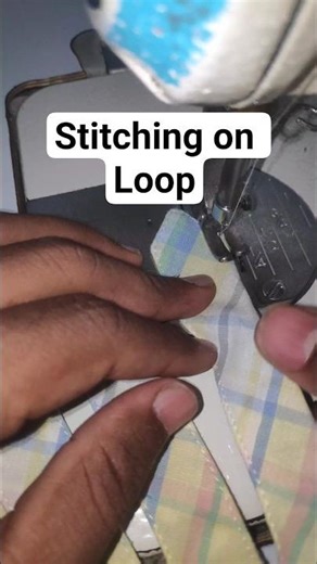 १० सेकंदात शिका लुपी फिनिशिंग! ✂️ | #tailoring #viral #shorts #stitching