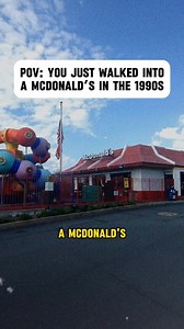 Welcome to McDonald’s in the 1980s — just like the old days. #nostalgia #80s #90s #mcdonalds #usa #goodmemories | Nostalgia 90's