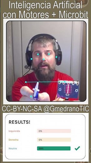 AI to move motor with Microbit