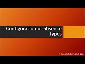 Mind Luster - Learn Configuration of absence types