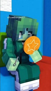 When Zombie Girl Plays Squid Game Dalgona Candy - minecraft animation