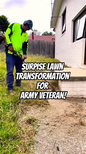 Lawn Transformation Surprise for an Army Veteran | Incredible Before & After