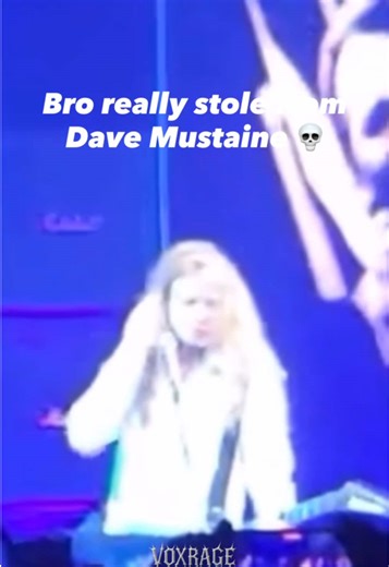Dave Mustaine Pick Stolen on Stage