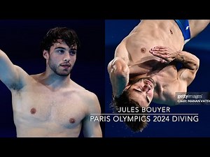 3m Spring Board Dive | Paris Olympics 2024 | Jules Bouyer of France| SCORES