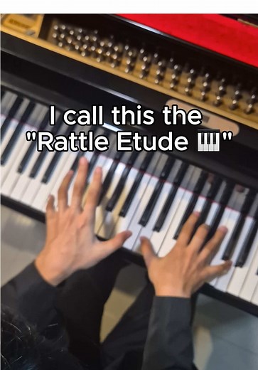 Did you practice today? 😏 #3 I call this warmup the Rattle Etude — because when played at full speed, it rattles like a machine gun. 💥 It may sound flashy, but for me this isn’t about showing off — it’s about building the foundation every pianist needs: speed, control, accuracy, and discipline. This is the very first thing I play before touching any repertoire. Why? Because I see it as stretching for the mind and hands. Just like athletes warm up before a game, I warm up before I play. If my h