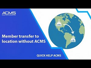 Member transfer to location without ACMS