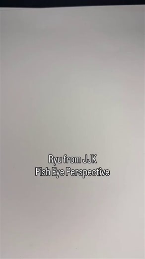 Ryu from jjk fish eye drawing 👁️✍️by thirdphp