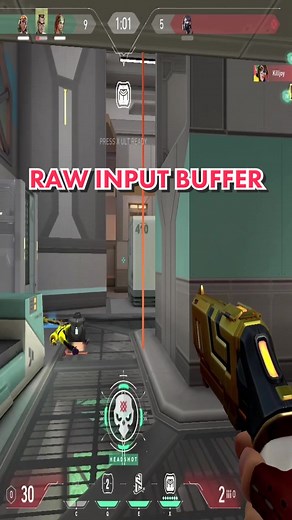 raw input buffer is aimbot 😎 #valorant #valorantclips #valorantgaming #fyp #foryoupage #valorantclip