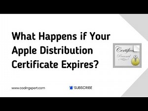 What Happens if Your Apple Distribution Certificate Expires? #apple #appledeveloper