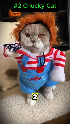 Top 4 Creepy Cat Costumes That Will Haunt Your Dreams #CreepyCats #CatCostumes #ViralShorts