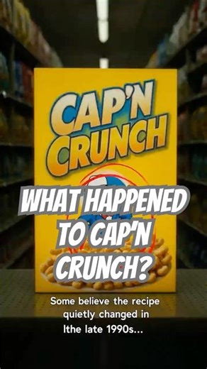 Why is Cap’n Crunch now Captain Mush