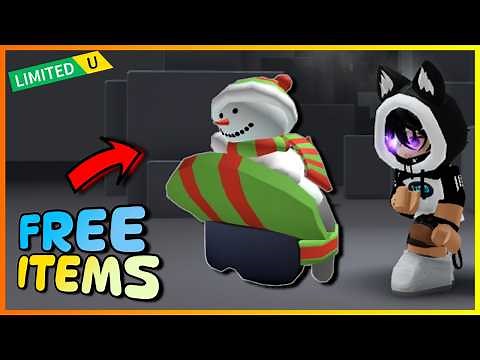 New FREE LIMITED UGC items "Snowboarding Snowman Hat"🔥🤩, How to get FREE UGC LIMITED ITEMS on ROBLOX