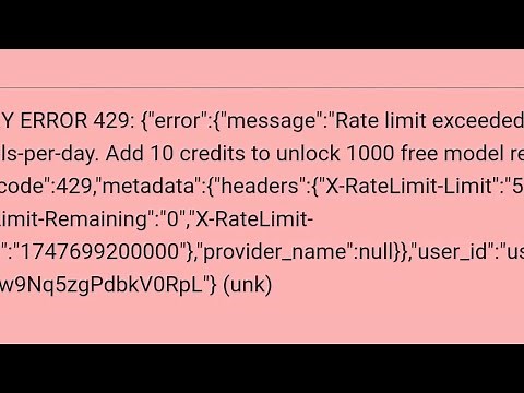 How To Fix janitor AI Error Code 429?