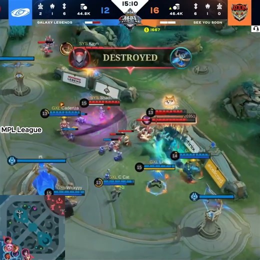 20K views · 642 reactions | SYS vs GALAXY Game 2 MPL KH S9 | MPL League | Facebook