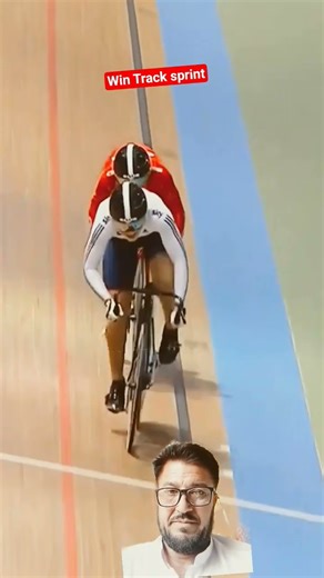 win Track sprint/#youtube #ytshort #cycling