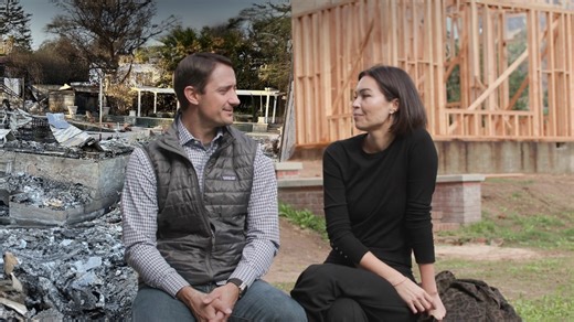 One year after the LA fires: A family rebuilds their home