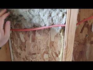 Rockwool Insulation Installation Tips & Tricks around Gang boxes & Electrical wires