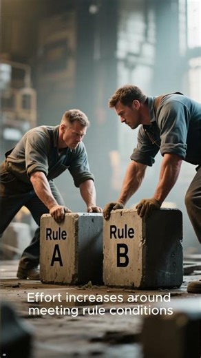 Automation Shifts Attention to Rule Compliance