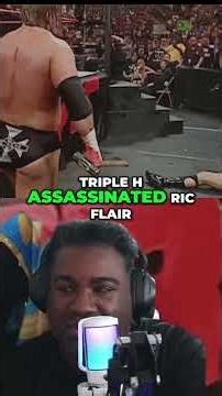 Triple H's Brutal Ric Flair Attack: RAW Homecoming Shock! #shorts