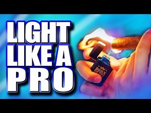 The Best Way to Light a Cigar: with a Cigar Smoker's Secret Tips.
