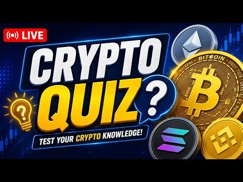 🔥 LIVE CRYPTO QUIZ | Test Your Crypto Knowledge & Win Big! 🚀