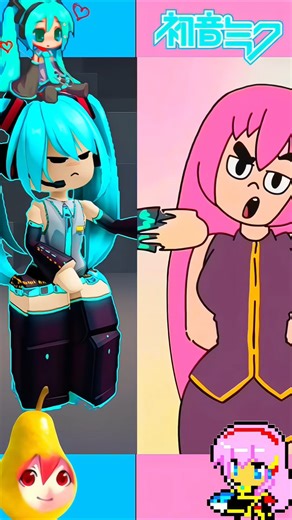 Luka Luka #shorts #roblox #vocaloid #miku #luka #fyp #tocacutebee #fypviral #teto #viral