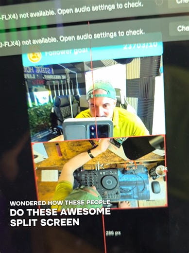 how to have split screen on your lives #gadgetlover #tiktoklive #studio #tripod #tiktokmademebuyit