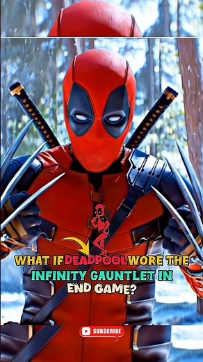 🏆 What If Deadpool Snapped in Endgame? (Pure Chaos)