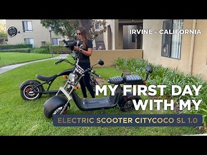 Electric Scooter SL 1.0 Citycoco - 2000w - 35Mph #citycoco #california #scooter #lifestyle #bike