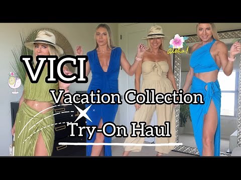 VICI Vacation Outfit Try-On | Chic Resort Outfits for Your Next Trip + Styling tips