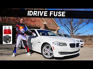 BMW F10 F11 iDrive FUSE LOCATION BMW 528i 535i 520i 530i 550i 518d 520d 525d 530d 535d