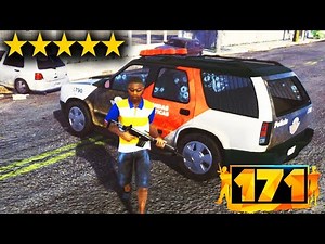 171: FUGINDO DE 5 ESTRELAS da POLÍCIA!!! (GTA BRASILEIRO)