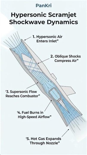 How Scramjets Control Shockwaves at Hypersonic Speed