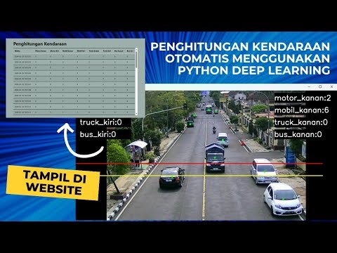 Sistem Penghitungan Kendaraan Otomatis Menggunakan Python Deep Learning CNN Algoritma Yolo
