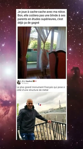 Lorsque je joue à cache-cache avec ma nièce ! 😂 #memes #humour #viralshort #funny #drole