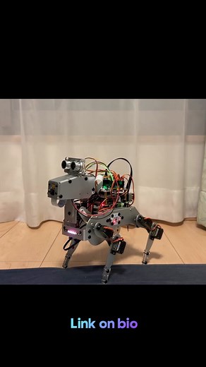 PiDog Reacts Hilariously in DIY Robotic Dog Video
