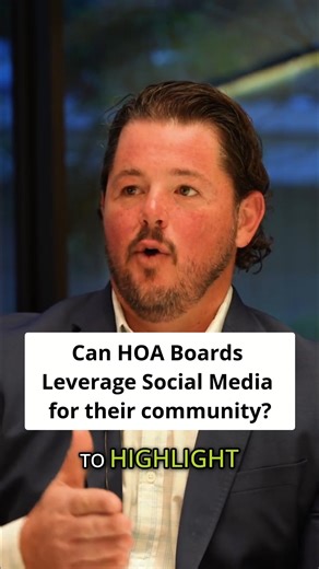 Communicating with homeowners has changed. Most people are not reading community emails, but they are absolutely scrolling their social media feeds every day (as you are right now!). In Episode 83, we talk about why HOA boards should use short social videos to share updates, answer common questions, and keep residents informed in a way that actually reaches them. Showing up in the places residents already spend time creates clearer communication and fewer surprises. 🎧 Watch/listen now: https://