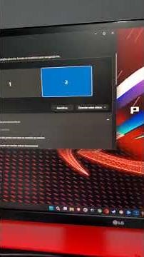 How to set up 2 monitors and how to choose the primary monitor