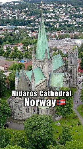 Gothic Beauty in the Heart of Trondheim - Nidaros Cathedral 🇳🇴