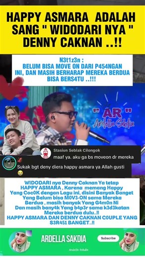 duet Denny caknan dan happy asmara #dennycaknan #happyasmaramusic #bellabonita #gilgasahid