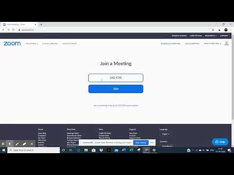 How to download Zoom App on Laptop.