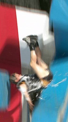 Those sound effects 💀 #Wipeout #fail #obstacles #comedy #tv #television #fyp #foryou #throwback