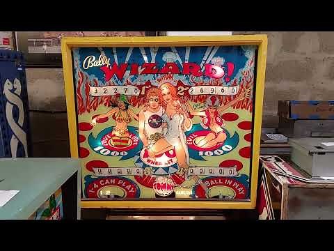 Bally WIZARD ! Pinball - The super classic from 1975 in gameplay