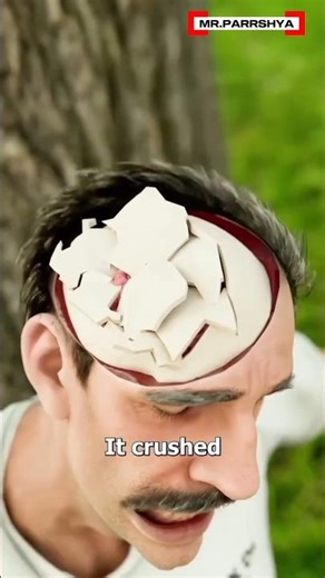 He laid Down In The Park Right Under The Pin Cone#facts #shorts #shortsvideo #shortfeed